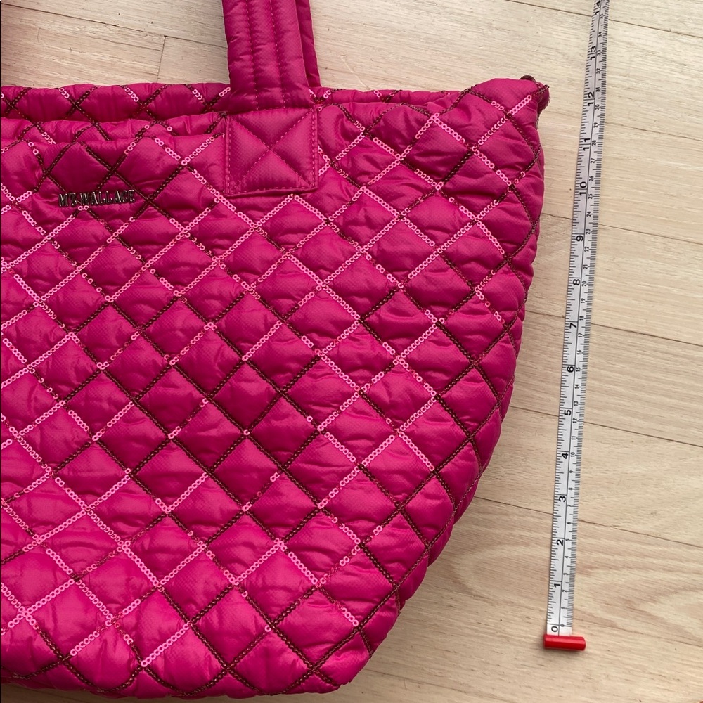 NWT Stunning 🤩 Sequin Limited Edition MZ Wallace Tote - Picture 12 of 13